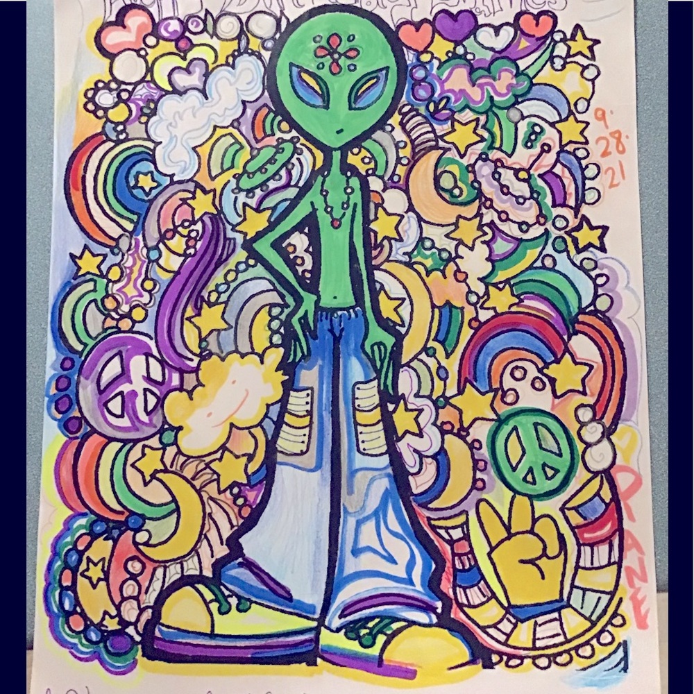 Out of this world 🌍 Signed prints are absolutely available for sale! Perfect🤩